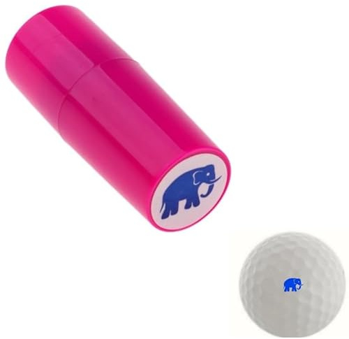 pistro 1 Stück Marker-Stempel für Sport und Outdoor-Aktivitäten, Golfball, Elefant
