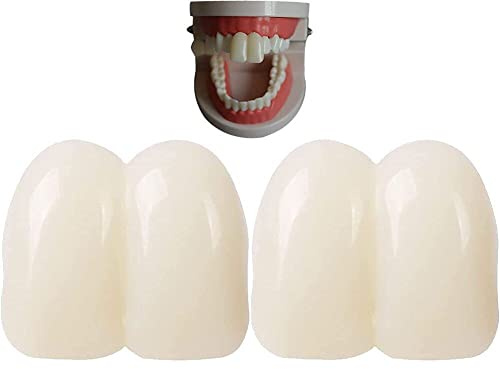 Sanfly Gefälschte Große Zähne-Kappen, 2 Stück, 17 Mm, Knorrige Zähne, Halloween-Maskerade-kostüm Für Clown, Hase, Hexe, Halloween-kostüm