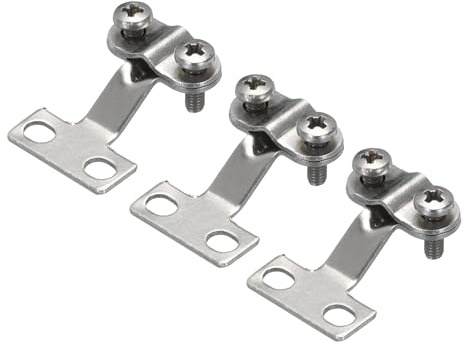 sourcing map 3 Set Thermocouple Plug Fixing Clamps for K Type Thermocouple Wire Connectors Plug Adapter