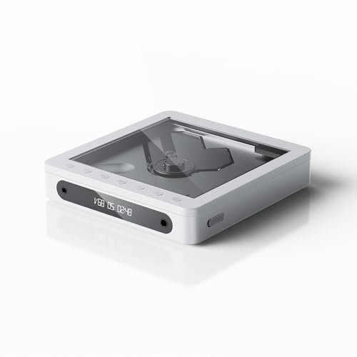 FiiO Reproductor de CD portátil DM13 con Bluetooth (tragaluza)