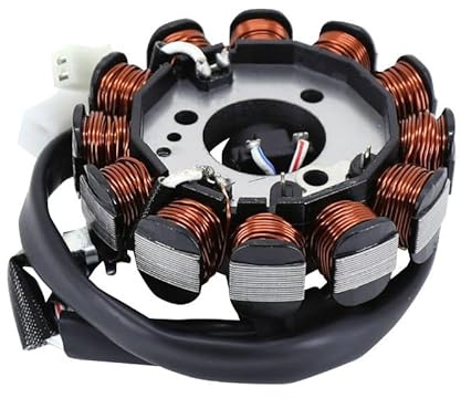 cyclingcolors lichtmaschine Stator Zündung Motor Motorrad Roller Moped kompatibel mit mbk booster ovetto nitro yamaha giggle neo's aerox 12 pol 3B3-H1410-00