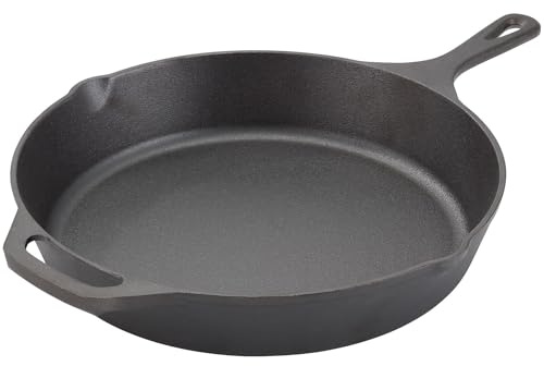 Judge Cast Iron 30cm Skillet – Heavy Duty Cast Iron Frying Pan, Oven Safe, Grill Safe, Induction Compatible