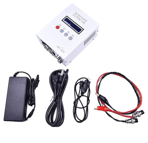 EBCA20 Battery Tester with Adjustable Charge and Discharge for Lithium and Acid (A)