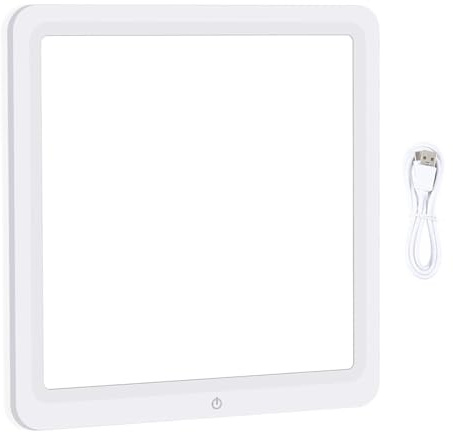 OUNONA Lampada Pannello LED per Illuminazione Fotografica di Prodotti Luce LED per Fotocamera e Videocamere di Luci per Riprese Video e Streaming Portatile