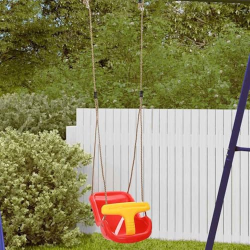 Generico Altalena per Bambini Rosso 36 x 43 x 42 cm Plastica,Bebè e Bimbi,Attrezzature attività e Giochi per Bebè,Jumper e altalene per bambini-42009963