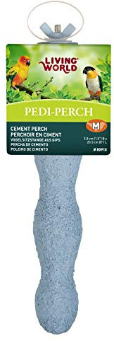 Living World Pedi-Perch Vogelsitzstange, Sitzstange für Vögel, 20,5cm