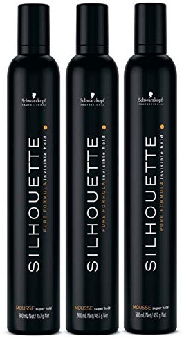 Schwarzkopf Silhouette Super Hold Mousse 3 x 500ml = 1500ml