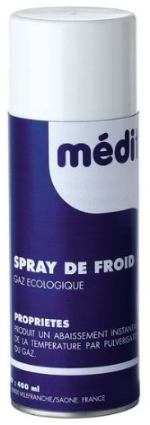 meditech Lot DE 6 Bombes DE Froid 400 ML