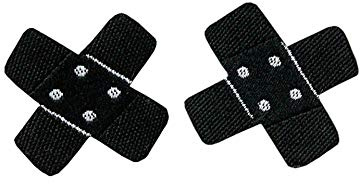 Monoquick Applikationen - Kids and Hits - aufbügelbar Pflaster schwarz 2 St, 04006