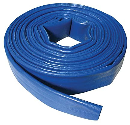 Daptez® Lay Tuyau Plat 10M X 50mm Eau PVC Livraison Tuyau Décharge Pompe Irrigation