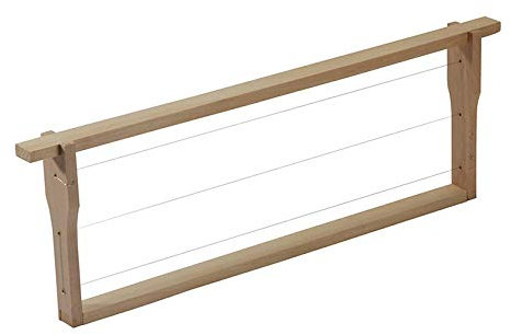 Germerott Bienentechnik 49 Stück Zander Rahmen FLACH mit Hoffmann Seiten 3-Fach waagerecht verdrahtet Preis pro Stück 1,39 Euro