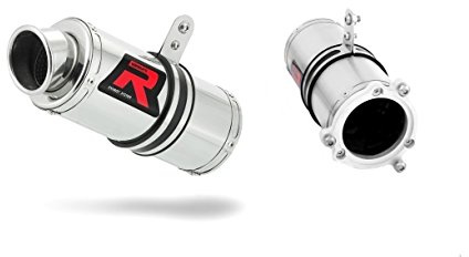 DOMINATOR Terminale di Scarico Marmitta Silenziatore GP1 compatibile con CBR 929 2000-2001