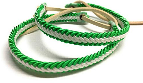 YOJAN PIEL | Dos Pulseras SURFERAS Bandera ANDALUCÍA | Complementos de Moda Unisex para Hombres y Mujeres de Estilo Atemporal y Elegante | Regalos Originales