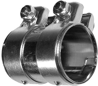 BITS4REASONS E-Tech Nouveau MODÈLE RACCORDEMENT/RACCORD DE Tuyau D'ÉCHAPPEMENT RÉGLABLE Heavy Duty 39MM À 40MM, 125MM Long EC003