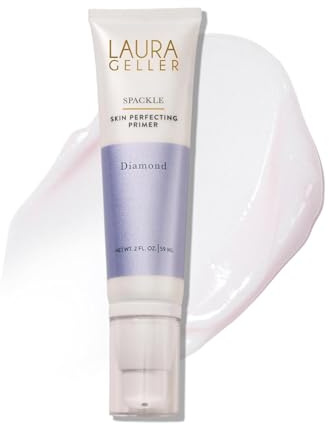 LAURA GELLER NEW YORK Spackle Primer - Diamond - Super-Size 2 Fl Oz - Hyaluronic Acid Makeup Primer for Mature Skin