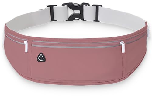 Travel Versteckter Geldgürtel für Männer & Frauen Blockierender Taillenbeutel für Reisepass, Geldbörse & Telefon - Sicher und geschützt auf Reisen