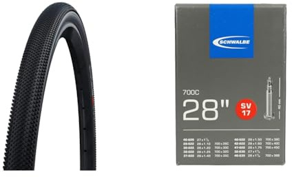 Cop.Sw 700X40 G-One Allround Perfor Tle 21 & Unisex – Erwachsene Fahrradschlauch SV17 28/47-622/635 EK 40 mm Schlauch, schwarz, 28