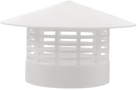 SUPVOX Chimney Cap Chimney Rainproof Cover Roof Vent Cap for Outdoor Flue Waterproof Rain Hat for Home Roof Ventilation 1 X