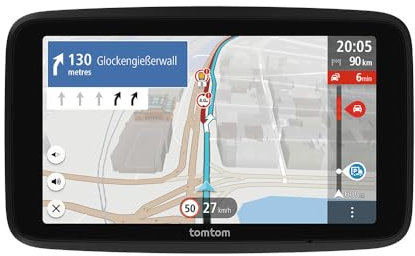 TomTom LKW-Navi GO Professional 2. Generation (5 großer kapazitiver Touchscreen mit Karten von Europa und Echtzeit-Verkehrsinformationen, speziell für LKW, Transporter, Busse und große Fahrzeuge)