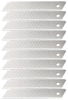 Eliminación de adhesivo de baldosas Hoja de aluminio de alta resistencia Herramientas de limpieza de baldosas, vidrio, pisos, acero inoxidable, removedor de papel tapiz, pintura(10pcs blades)