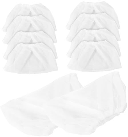 HOMSFOU 10pièces De Nettoyage Pour Aspirateur à Ongles Pochette Collecteur De Poussière Pour Salon De Manucure Non Tissé Pratique