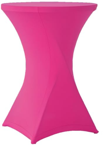 Gastro Uzal Stehtischhusse Stuttgart (Rosa, 70cm)