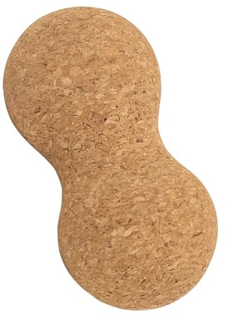 WEKAMOS Rückenmassageball aus Natürlichem Kork für Yoga und Übungen Einzigartiges Design Kompakte Größe Bietet Effektive Muskelentspannung und Ist besonders Langlebig