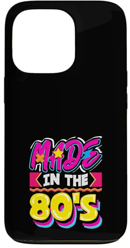 Boombox rétro rétro des années 80 fabriquée dans Les années 80 Coque pour iPhone 13 Pro