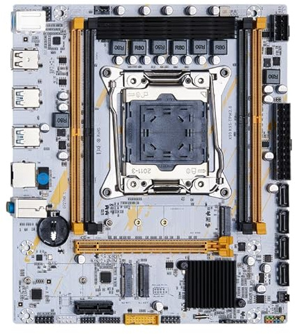 Compatible con Placa Base QIYIDA X99 LGA 2011-3, Kit Xeon E5 2680 V4 CPU 32G = 216G DDR4 REG ECC RAM NVME M.2