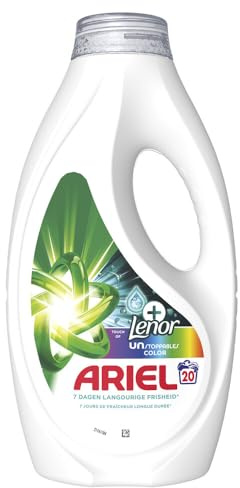 Ariel Flüssigwaschmittel – Color + Touch Of Lenor Unstoppable – 900ml/20 Wäschen