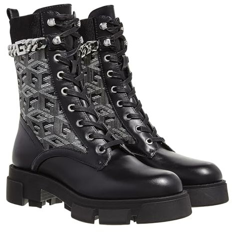 GUESS – snörstövlar – dam, svart, 41 EU