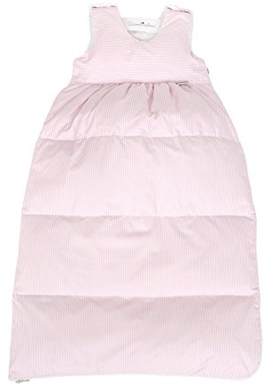Tavolinchen Babyschlafsack Daunenschlafsack Streifen klassisch Kinderschlafsack - rose - 100cm