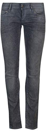 G-STAR RAW Damen 3301 Low Skinny Jeans, Mehrfarben (dk Aged Cobler 60878-7863-3143), 26W / 30L