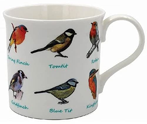 Ceramic Mug | Birds | 1 Piece - 12x8x9 cm