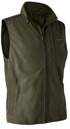 Deerhunter Gamekeeper Bonded Fleece Waistcoat Graphite Green XXX-Large Green - Hunting outdoor gear for Men