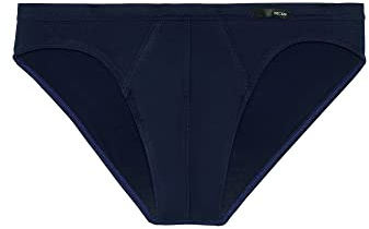 HOM Slip Micro Confort Tencel Soft, Ropa Interior Hombre, Bleu Marine, L
