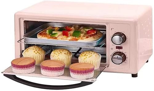 RKYRRKI Horno eléctrico de 11 l, Horno Tostador de encimera de convección de Acero Inoxidable, Mini Horno multifunción útil