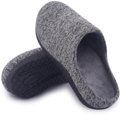 Git-up Zapatillas Ortopédicas para Mujeres y Hombres Zapatos de casa de Soporte para el Arco Suela de Goma Antideslizante, pies planos, fascitis plantar, dolor de pies, Gris 40