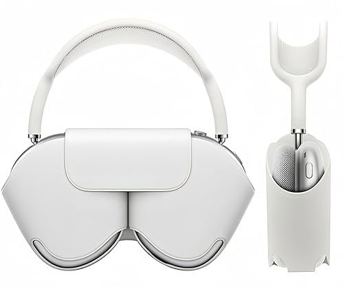 wigmoa SY-K - Funda inteligente compatible con Airpods Max 1/2, compatible con modo de suspensión, antiarañazos y antipolvo, funda de viaje portátil compatible con Apple Airpod Max, funda para