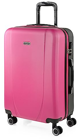 Maleta Mediana con 4 Ruedas Giratorias para Viajes Largos Tipo Trolley Idea