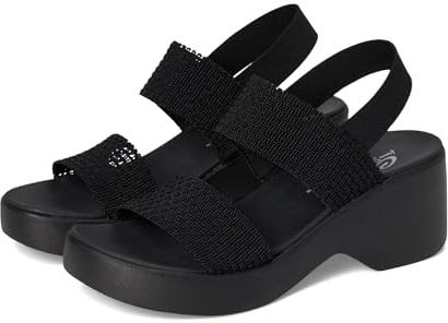 Skechers CALI DAY - Sandali con tacco Da donna, Black,