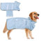 Hundehandtuch Hundebademantel Hunde Hundewintermantel Wintermantel Hundemantel Hundebademantel Mittelgroße Hunde Hundejacke Hundebekleidung Zubehör Extra Saugfähig für Kleine Hunde