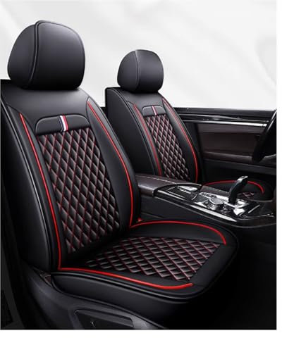 Alles inklusive Auto Sitzbezüge Sets, Autositzbezüge Leder Sitzbezüge Auto Für Dacia Duster 2.Gen 1.Gen HM HS 2010-2015 2016-2021 2022 2023 2024 2025, Wasserdicht Atmungsaktive Rutschfester, 5 Sitze(B
