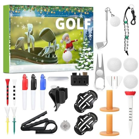 Generisch Weihnachts Countdown 24 Boxes Golfbälle Für Damen