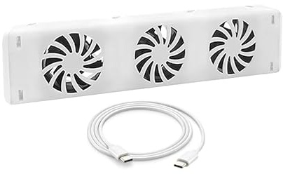 Ventilateur de radiateur, ventilateur de chauffage, ventilateur de radiateur, ventilateur de radiateur magnétique, à 3 ventilateurs, silencieux
