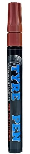 WEITING Stylo Pour Lettrage Sur Pneus De Voiture | Marqueur Permanent Imperméable Effaçable Pour Dessin Sur Pneus - Stylo Dessin Pour Caoutchouc Et Bois - Pour Véhicules Motos Vélos Métal Verre