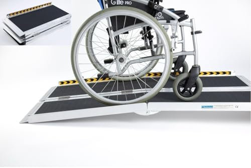 The Ramp People Multifold Portable Wheelchair Ramp for Wheelchairs, Scooters & Walkers 4ft - 10ft (4ft / 122cm)