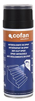 Cofan Spray Antideslizante transparente 400 ml | Ideal para el tratamiento de superficies resbaladizas | Válido para ambientes húmedos