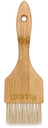 Colortrak Eco Collection Bamboo Hair Color Paint Brush, 2.25 Feather Bristle Brush, For Highlighting and Coloring Large Sections of Hair, Renewably Sourced Material