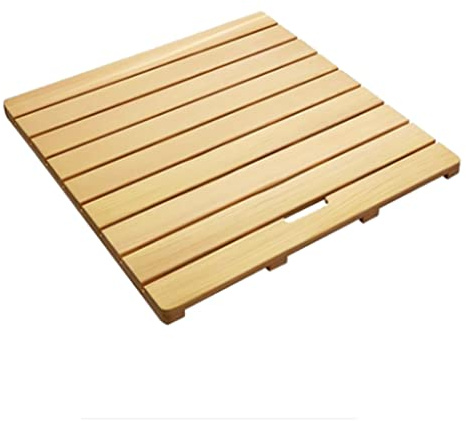 Zhaomi Caillebotis de Douche Kashiwagi de Qualité Supérieure,Caillebotis pour La Douche,Tapis de Bain de Douche Respectueux de l'environnement,Usage Intérieur et Extérieur (50x40cm/20x15.7in)